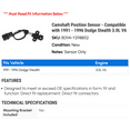 thumbnail image 2 of Camshaft Position Sensor - Compatible with 1991 - 1996 Dodge Stealth 3.0L V6 1992 1993 1994 1995, 2 of 2