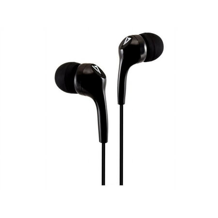 UPC: 0662919104554 | V7 HA105 Lightweight Stereo Earbuds – Black