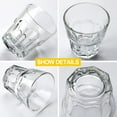Rock Bar Stackable Beverage Glasses Set Of 8 Dishwasher Safe Drinking