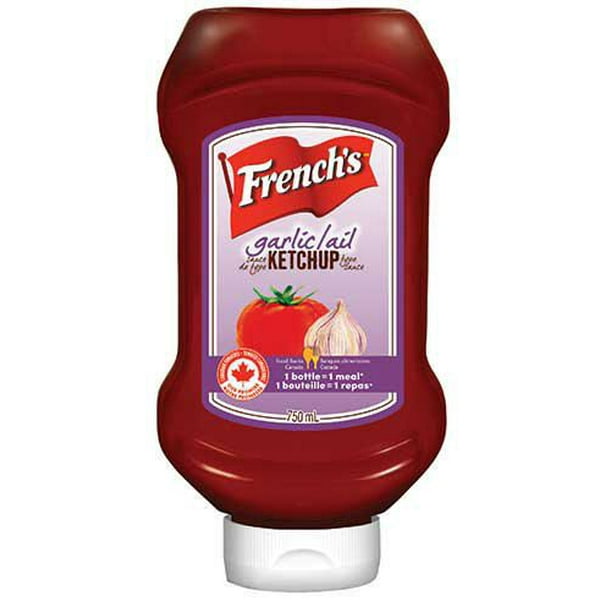Ketchup aux tomates French's à l'ail rôti 750 ml