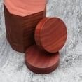 thumbnail image 5 of A Pair of Sabo Wood Double Flared Plug, 5 of 5