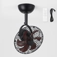 thumbnail image 1 of Ventilador de pared LEDIARY, control remoto de 10 pulgadas, 6 velocidades, ajustable, 1 of 7