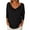 Black, variant on Drape Neck Tops for Women, Yigetop Ladies' Fashionable Casual Loose Solid Color Pile Collar Pullover Long Sleeved T Shirt Top Womens Cowl Neck Tops Black L