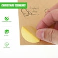 thumbnail image 3 of Sticker Light Brown Kraft Paper 10 Sheets 1.5x1.5in, 3 of 9