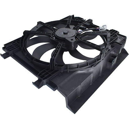 SEBLAFF Radiator Cooling Fan Assembly Replacement for 2013-2018 Nissan Sentra 1.8L