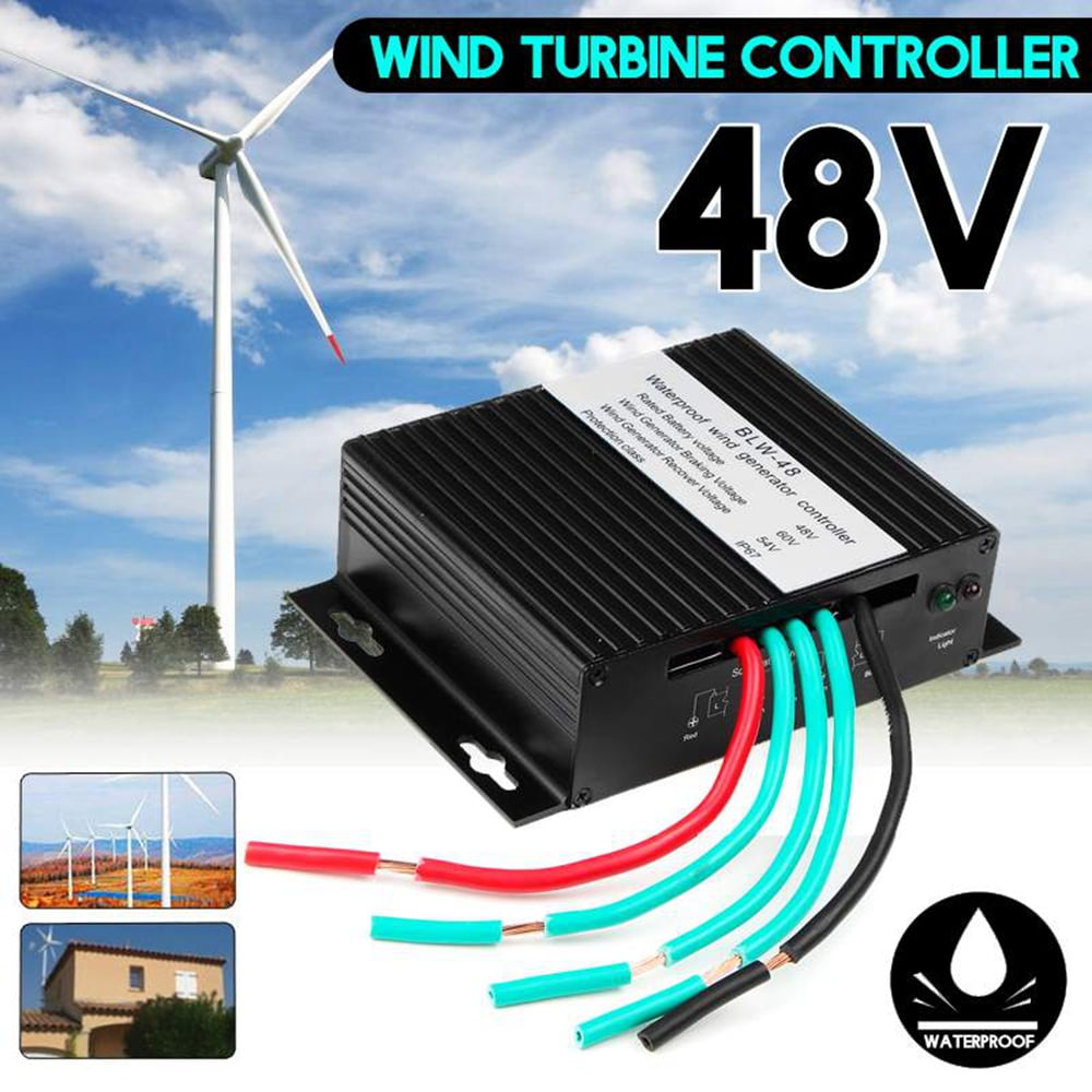 Buy 8000W DC 48V Wind Turbines Generator Charge Controller Waterproof ...