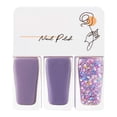 thumbnail image 2 of 3pcs Water Based Nail Polish Set Women Easy Peel Off Quick Dry Nail Polish for Dating Halloween Party T08, 2 of 5