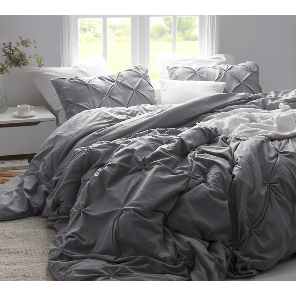 BYB Alloy Pin Tuck Duvet Cover