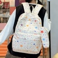 thumbnail image 6 of HUISZJ 3-In-1 School Bag Set, Cow Pattern Bookbag with Lunch Box, School Backpack Set for School Women College (Style 5), 6 of 10