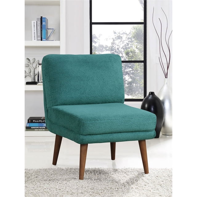 Lifestyle Solutions Chaise d'Appoint Dalton en Tissu Bleu Sarcelle
