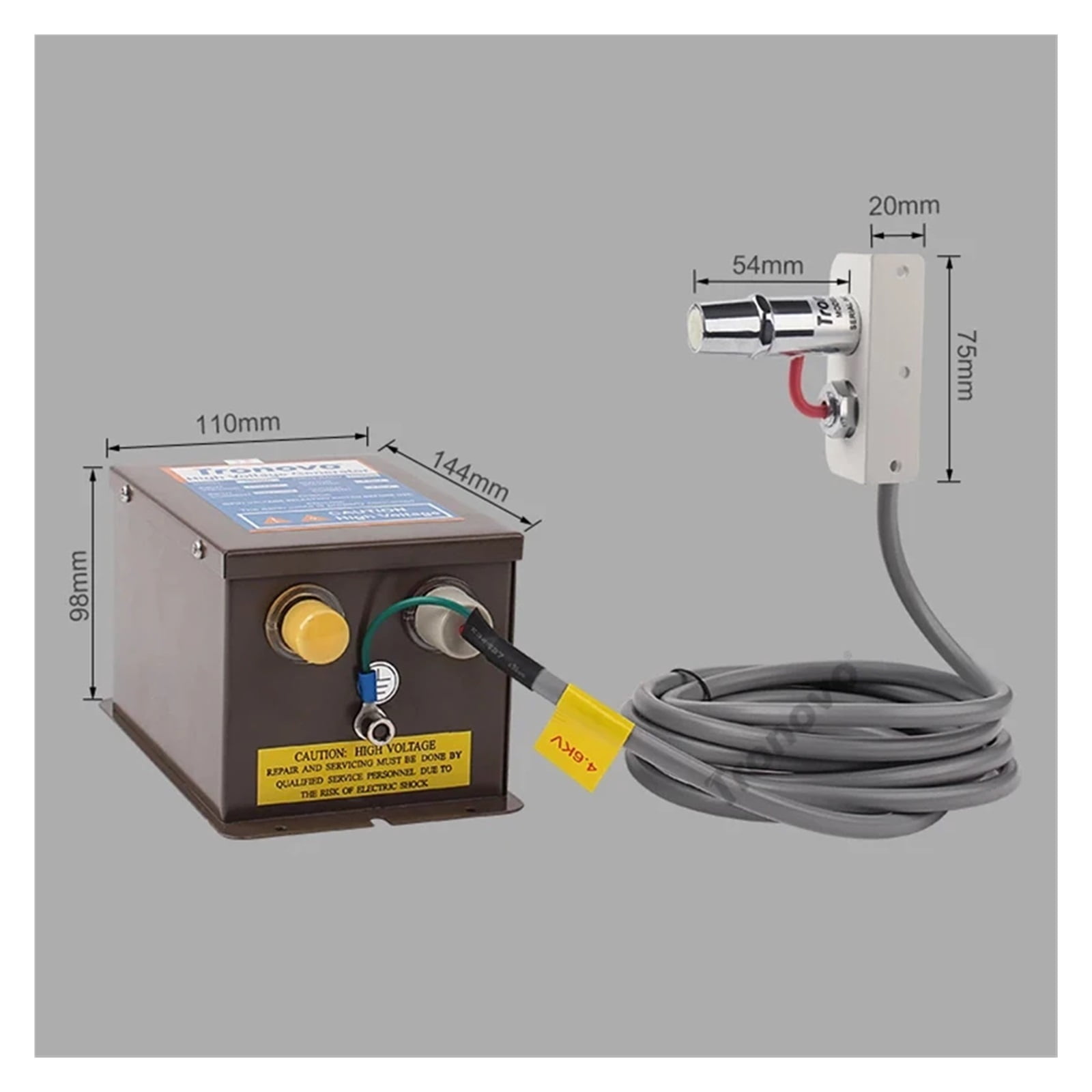 220V Electrostatic Ion Blower Industrial Ionizing Air Gun Electrostatic Eliminator AC 4.0KV 0.3-0.8Mpa