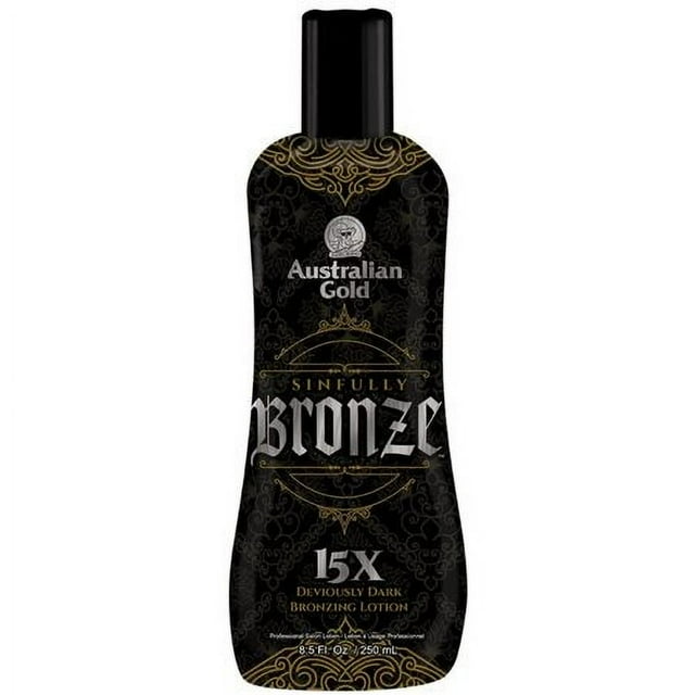 Australian Gold Bronze Sinfully 15x Poudre Bronzante Foncée avec Tyrosine 8,5 Oz