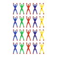 thumbnail image 1 of MesaSe 50pcs Child Sticky Man Toy Creative Sticky Man Playthings Stress Relief Toy, 1 of 8