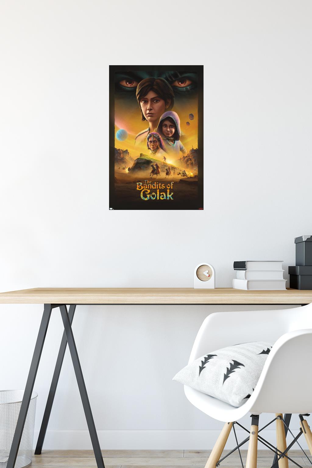 Star Wars: Visions Season 2 - The Bandits of Golak Wall Poster, 14.725" x 22.375"