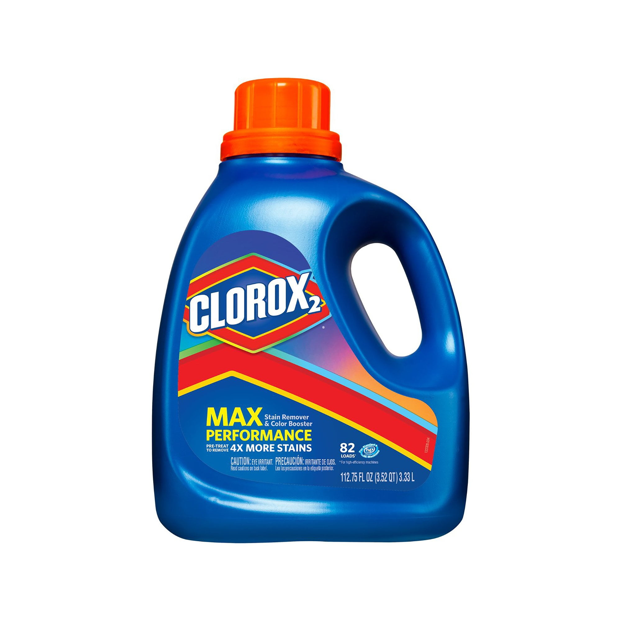 Branded Clorox 2 MaxPerformance, Laundry Stain Remover & Color Booster, 112.75 Ounces Pack of 1