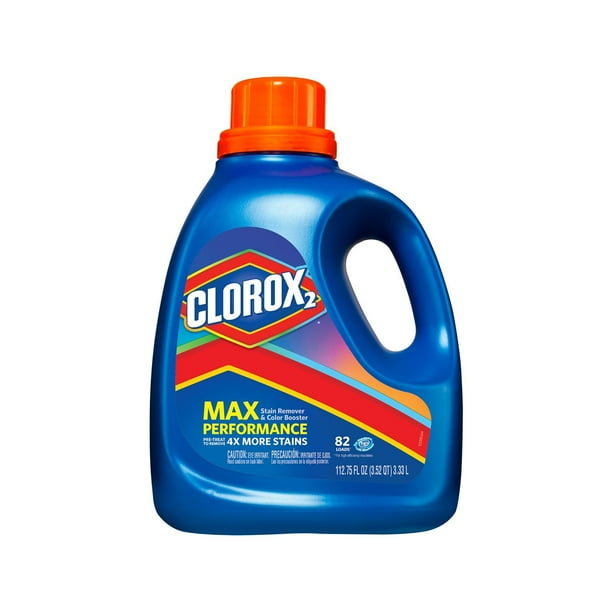 Branded Clorox 2 MaxPerformance, Laundry Stain Remover & Color Booster