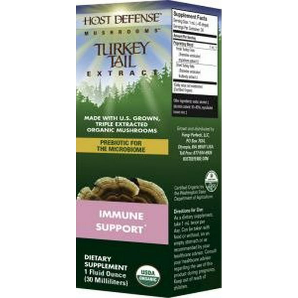 Turkey Tail Extract Fungi Perfecti/Host Defense 1 fl oz Liquid