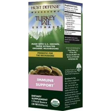 Defense Extract - Turkey Tail Extract Fungi Perfecti/Host Defense 1 fl oz Liquid