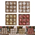 thumbnail image 5 of 9 piezas de adornos de bolas de Navidad, regalos de fiesta, adornos decorativos para cafeterías, dormitorios, salas de estar, fiestas y días festivos, 5 of 5