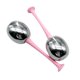 thumbnail image 2 of 1 Par de de Rodillos Faciales de de material acero, Herramientas para Enfriar , Ojos, Cuello, Apriete, Tratamiento de , Re - rosa Manija rosa Macarena Globos faciales de hielo, 2 of 7
