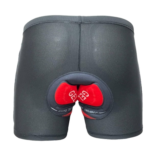Pantalones cortos de ciclismo, ropa interior acolchada, suave, amortiguadora, elástica, para hombre y mujer. SG