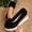 Black, variant on Women Shoes Summer Jerdar Women's Bowknot Wedge Shoes Flatform Thick Sole Polyester Blend Solid Color Summer Fashion Casual Comfortable Walking Slip On Sandals