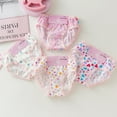 thumbnail image 5 of Toddler Soft Cotton Underwear Baby Panties Little Girls' 12-Pack Floral Briefs, 5 of 6