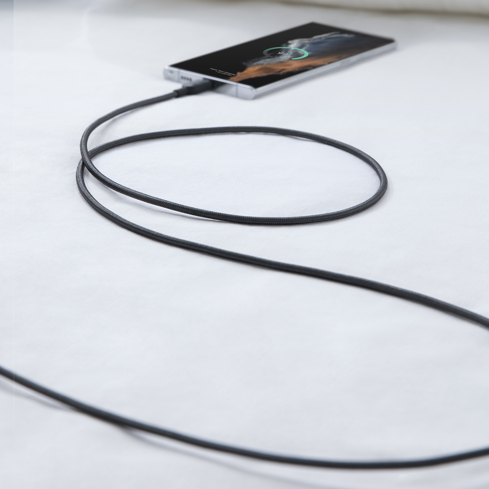 Anker 322 USB-A to USB-C Braided Cable, 6 ft, Black photo 4