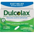 thumbnail image 2 of Dulcolax 10 Mg Laxative Suppositories, Comfort Shaped - 4 Ea, 2 of 9