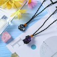 thumbnail image 6 of Gieenan 10Pcs Bohemian Inspired Adjustable Necklace for Holding Unique Stones Jewelry, 6 of 12
