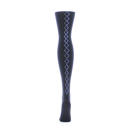 

MeMoi Diamonds on Down Jeweled Opaque Tights - Girls - Female