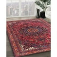 thumbnail image 2 of Ahgly Company Indoor Rectangle Traditional Raspberry Purple Medallion Area Rugs, 7' x 10', 2 of 6