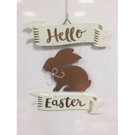Easter -wal-mart Wd Banner Bunny