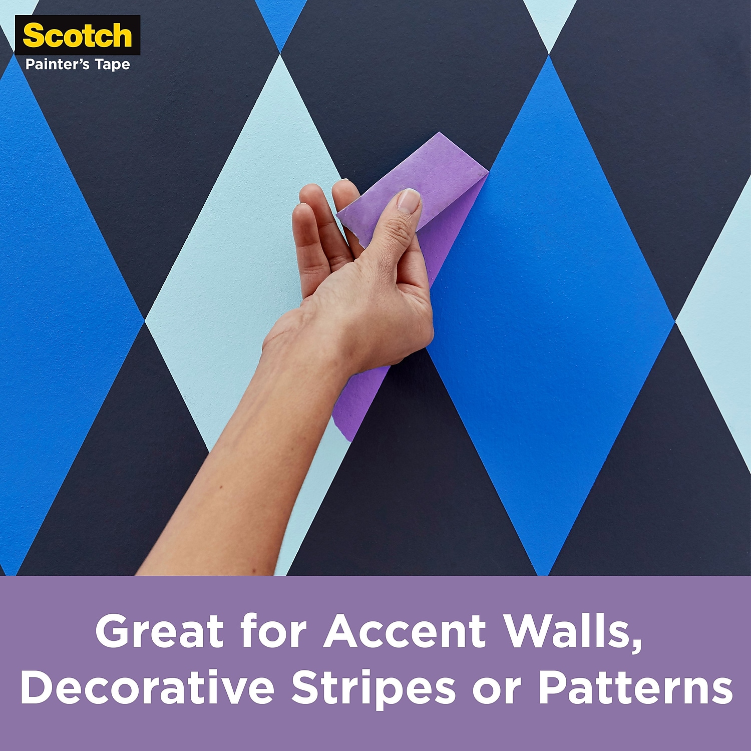 SI Products ScotchBlue WALLS + WOOD FLOORS Painter's Tape T935208012PK