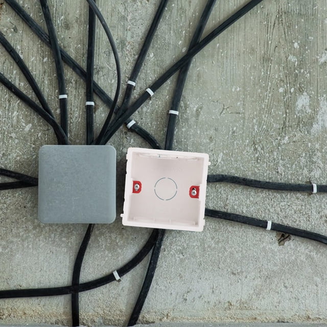 PENIKOKO 6Pcs Versatile Design Electrical for Outlet Switches with Chord Organization for General Users