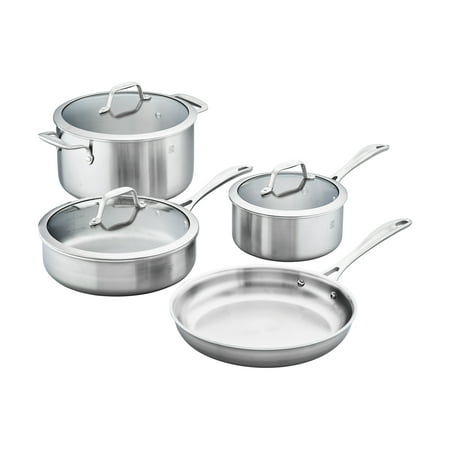 ZWILLING Spirit 3-ply 7-pc Stainless Steel Cookware