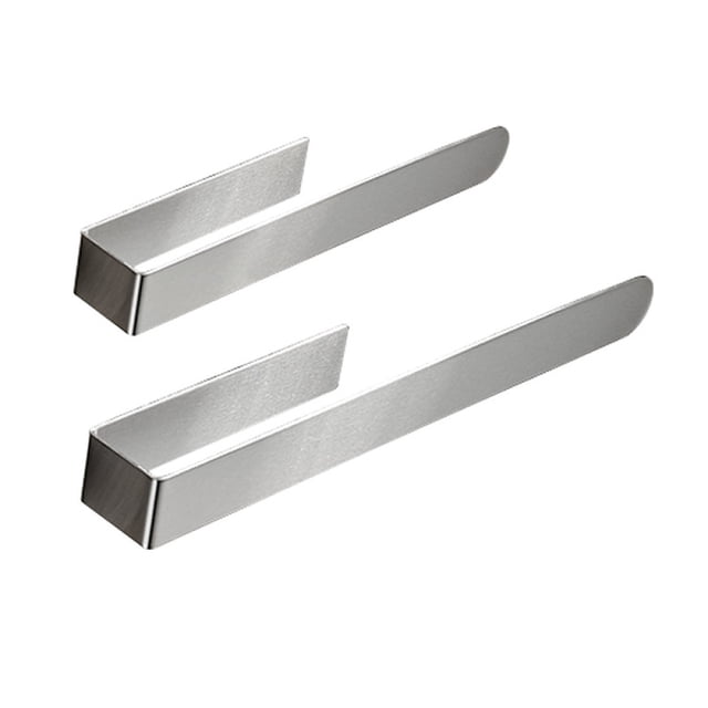 Toallero de aro para baño y cocina, soporte de pared de primera calidad, toallero de acero inoxidable sin taladros