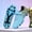 Blue AG, variant on ChiVerve Lightweight Youth Molded Cleats, Soccer Cleats for Boys and Girls | Black AG, 3 Little Kid