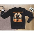 thumbnail image 5 of Happy Halloween Newfoundland Witches Hat Pumpkin Carving Sweatshirt Unisex Merch Newfie Dog Lover Gifts - 02019, 5 of 6