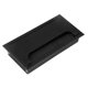 thumbnail image 1 of Ojal rectangular para cable de alambre de 16 cm de largo para mesa y gabinete, 1 of 2