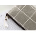 thumbnail image 4 of Coin Purse Cotton Linen Checked Coin Pouch Change Purse Mini Storage Pouch, 4 of 6