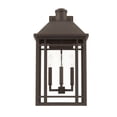 thumbnail image 2 of Capital Lighting-927131BK-Braden - Three Light Outdoor Wall Lantern Black Finish with Clear Glass, 2 of 4