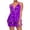 Purple, variant on Daznico Elegant Festival Style Layered Deep Back Jumpsuit Dress for Sleeveless Sequin Midi Romper Outfit for Party Events,Mardi Gras Clothing,M