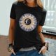 thumbnail image 2 of Gibobby Camiseta de manga corta para mujer Blusa mujer Túnica Viaje Mujer Camiseta manga corta CasualLoose Tee Tops(Negro,M), 2 of 5