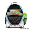 thumbnail image 4 of KUIFORTI Blue Ice Cream Toddler Backpack Girls Kids School Bag with Front Pockets Adjustable Straps Soft for Preschool Kindergarten Back to School Gifts, 4 of 7