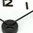 thumbnail image 2 of Westclox 20" Quartz Analog Modern Floating Numbers Wall Clock, Easy to Mount, 2 of 5