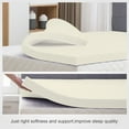 thumbnail image 4 of Continental Sleep, 1" High-Density Foam Mattress Topper, Twin, 4 of 6