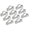 thumbnail image 1 of Soporte de tubería Uxcell 10Pack, abrazadera de soporte de tubería, montaje en pared, montaje en techo para tubería de 25 mm, 1 of 6