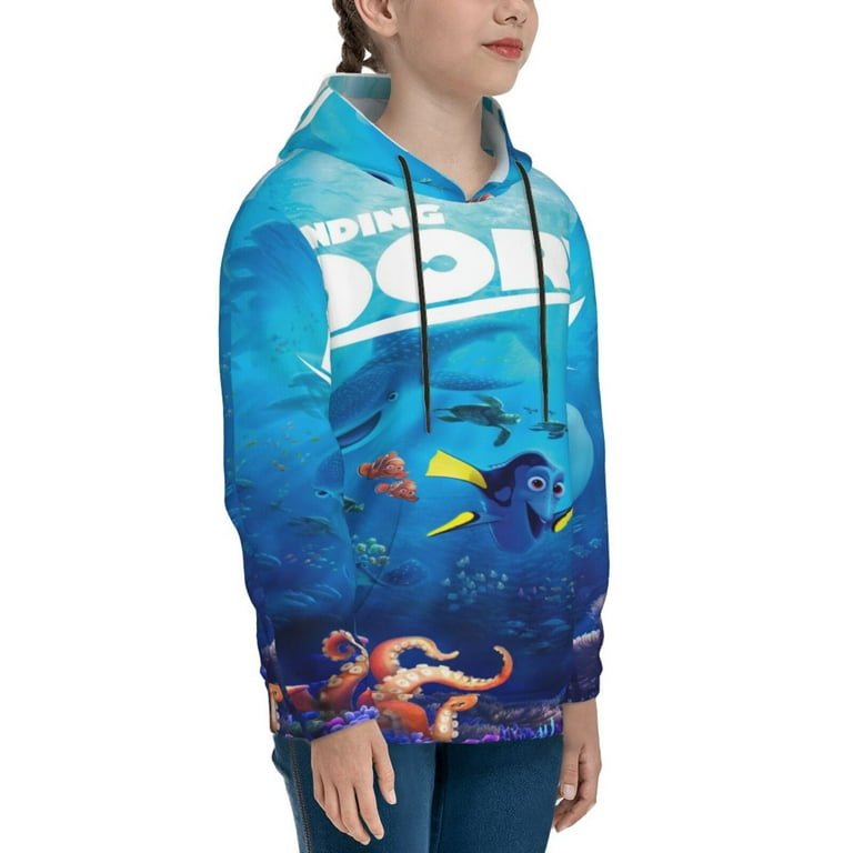 Boys Girls Finding Nemo Hoodie With Pocket Pullover Cartoon Hoodies 3D Printed Hooded Sweatshirt Walmart