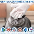 thumbnail image 4 of EcoEarth Pet Grooming Wipes for Dogs & Cats, Washing Gloves for Bath Cleaning, 12 Pc, 4 of 8